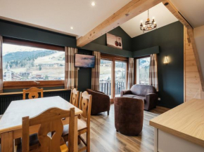 Proche pistes, 6-7 pers, cheminée, garage, La Clusaz - FR-1-304-103